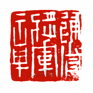 建威將軍章篆刻印章