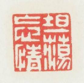 坦蕩忘情篆刻印章