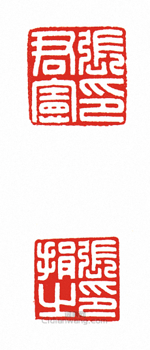 張君憲印?張捐之印(套印)篆刻印章