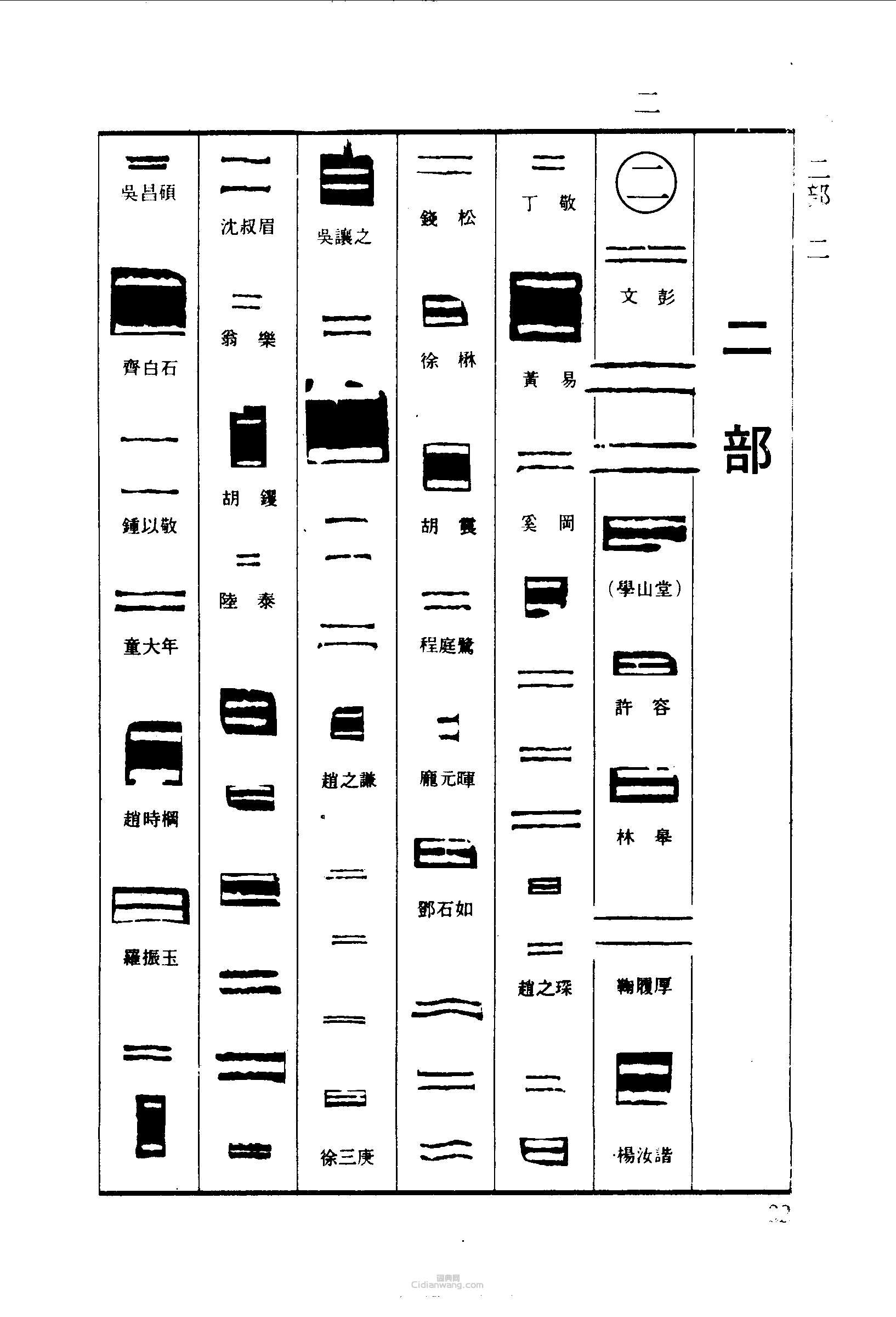 二篆刻印章